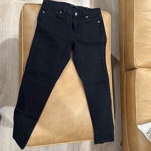 Banana republic black skinny jeans